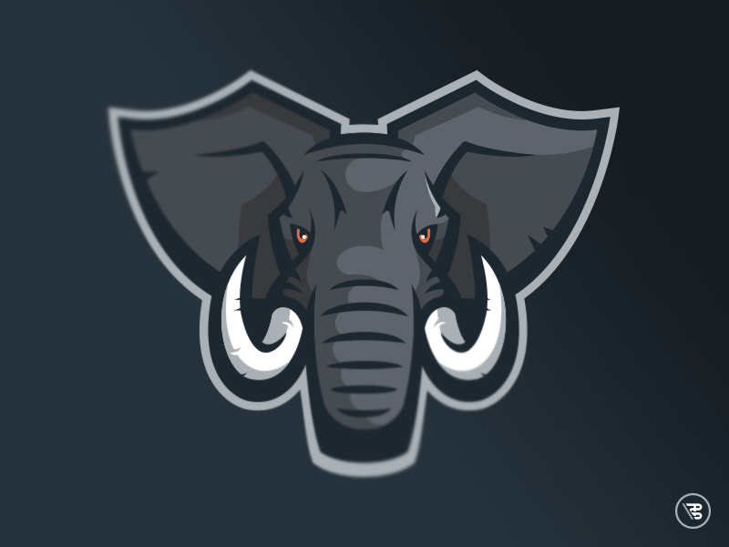 Elephant Football Logo - Elephant Logos