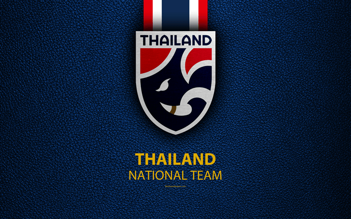 Elephant Football Logo - Download wallpaper Thailand national football team, 4K, leather