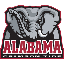Elephant Football Logo - Alabama Crimson Tide Primary Logo | Sports Logo History