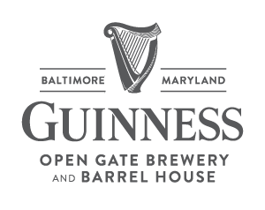 A Company with Harp Beer Company Logo - Guinness Open Gate Brewery and Barrel House | Quaker City Mercantile