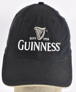 A Company with Harp Beer Company Logo - Black Guinness Beer Company Logo Harp Embroidered baseball hat