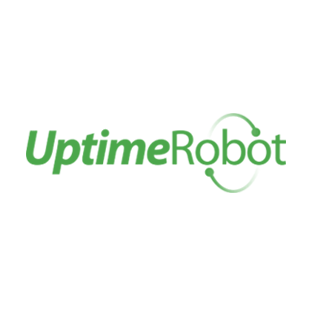 Green Robot Logo - Uptime Robot Logo