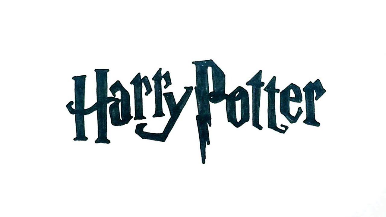 New Harry Potter Logo - How to Draw the Harry Potter Logo - YouTube
