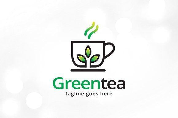 Tea Logo - Green Tea Logo Template ~ Logo Templates ~ Creative Market
