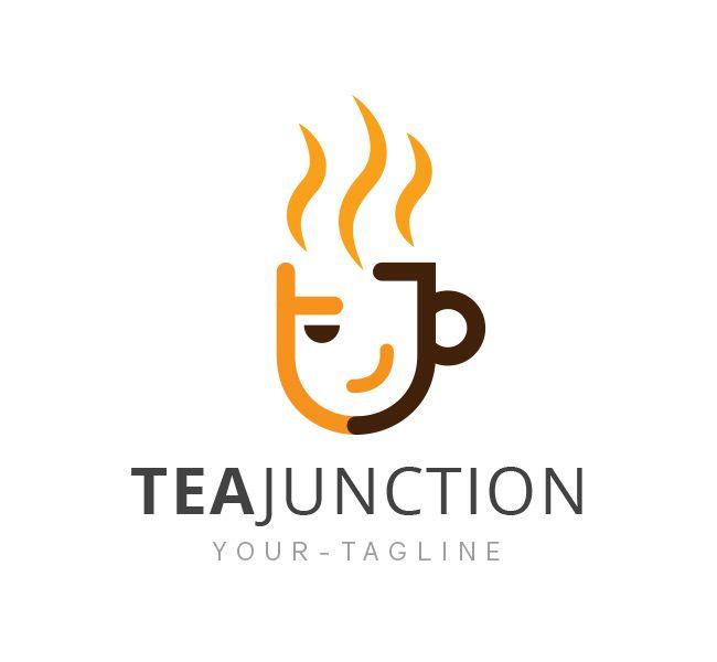 Tea Logo - Tea Junction Logo & Business Card Template - The Design Love