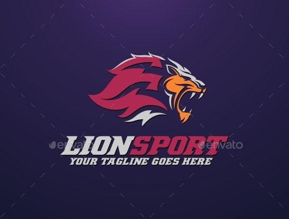 Sport with Lion Logo - 25+ Sports Logos - Free EPS, AI, Illustrator Format Download | Free ...