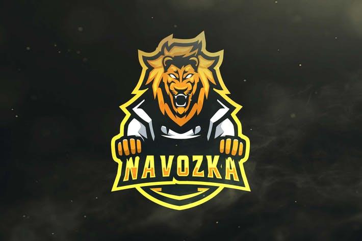 Sport with Lion Logo - Lion Sport and Esports Logos by ovozdigital on Envato Elements