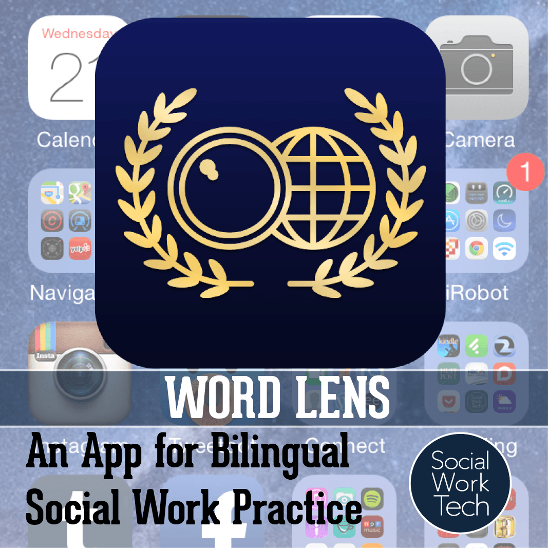 Word Lens App Logo - Word Lens is an app that I use for #SocialWork practice with Spanish ...