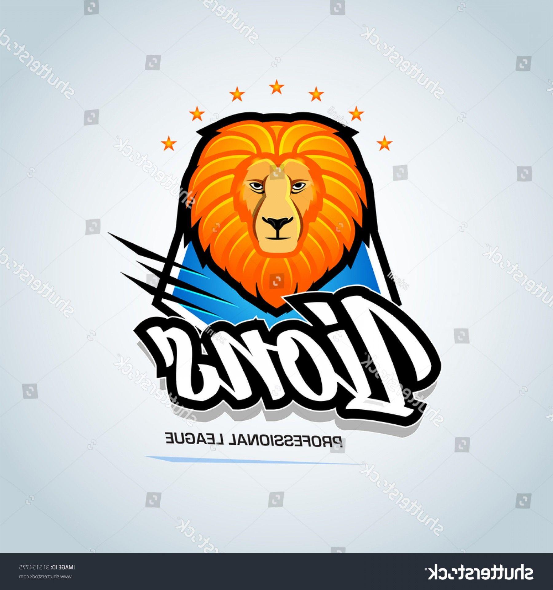 Sport with Lion Logo - Lions Sport Team Logo Template Lion