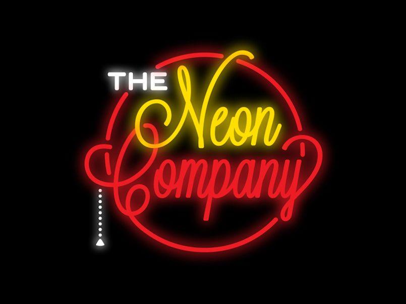 Neon Company Logo - 23 Bright & Glowing Neon Sign Logos | Creativeoverflow