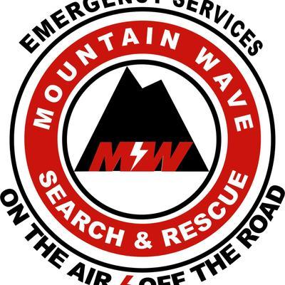 Wave and Red Mountain Logo - Mountain Wave SAR (@MountainWaveSAR) | Twitter