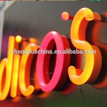 Neon Company Logo - Custom Made Company Logo 3d Led Neon Channel Letter Outdoor And ...