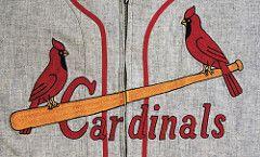 The Birds On Bat Cardinals Logo - Birds on a Bat – An Interview with Gary Kodner, St. Louis Cardinals ...