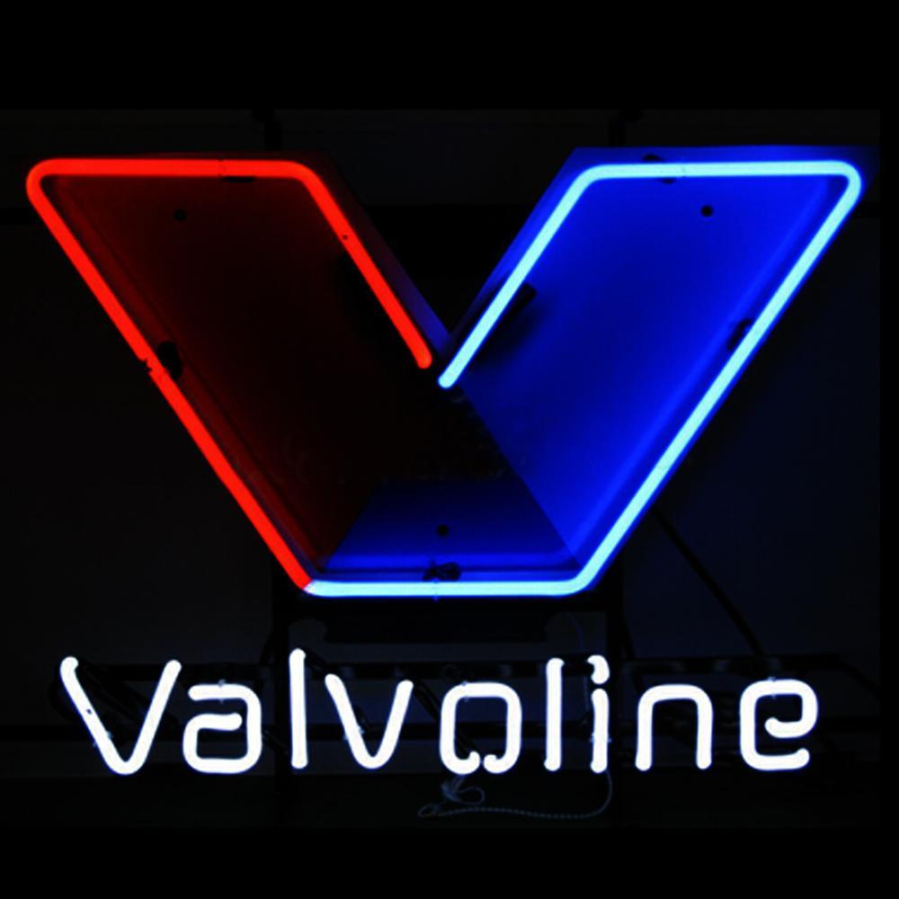 Neon Company Logo - 2019 Valvoline Logo Neon Sign Custom Handmade Real Glass Tube ...