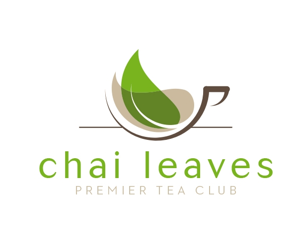 Tea Logo - Chai Leaves Premier Tea Club Logo. Graphic Thing. Tea Logo, Logos