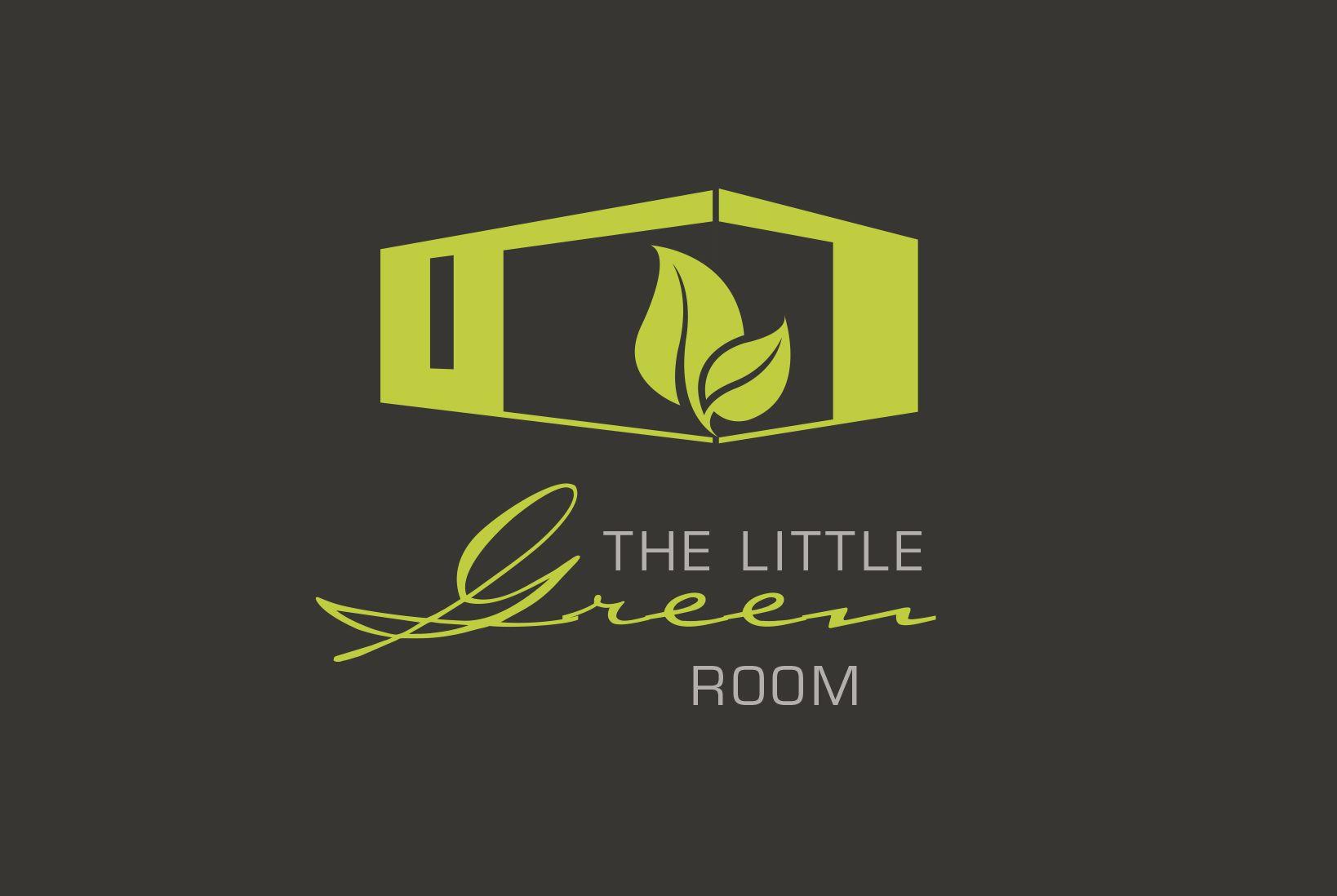 Gray and Green Logo - The Little Green Room Design Ltd