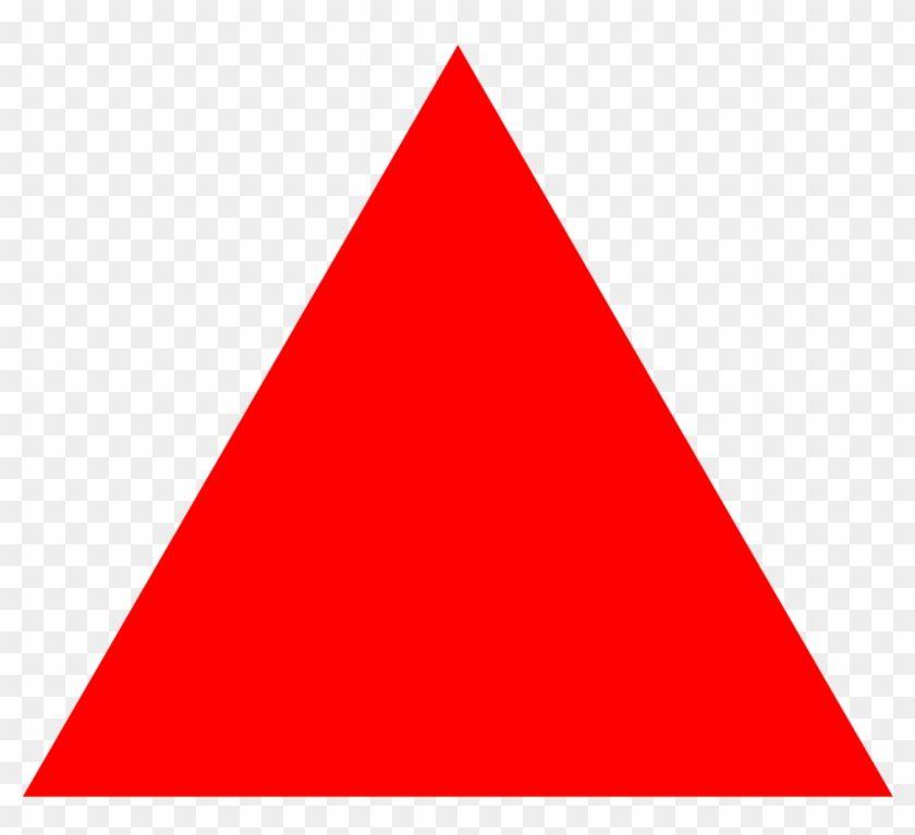 Right Triangle Red Logo - Right Triangle Clip Art Arrow Up Transparent PNG