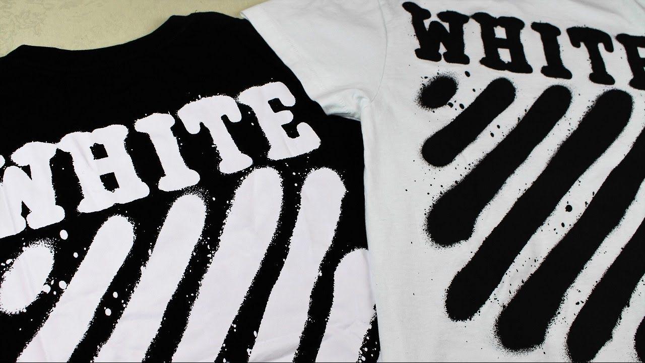 Off White Clothing Logo - How To Spot Fake Off White | Real vs Replica Off White Diagonal ...