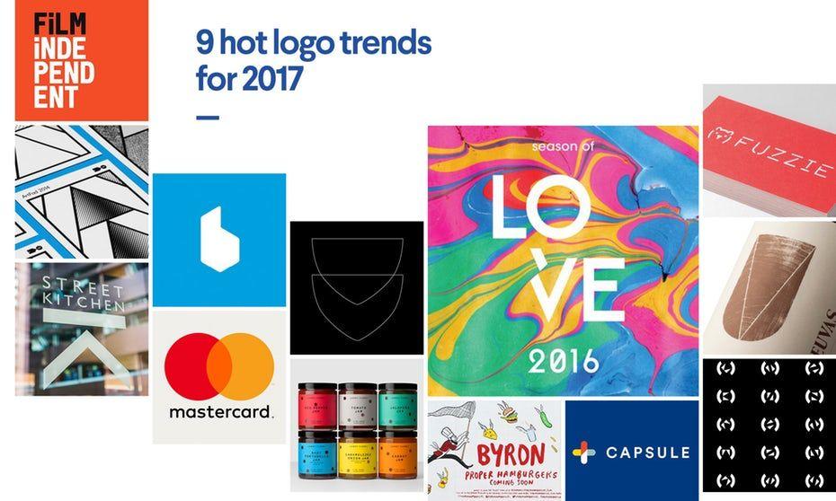 Diagonal Check with Nike Logo - hot logo design trends for 2017