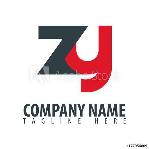 Zy Logo - Initial Letter ZY Design Logo - Buy this stock vector and explore ...