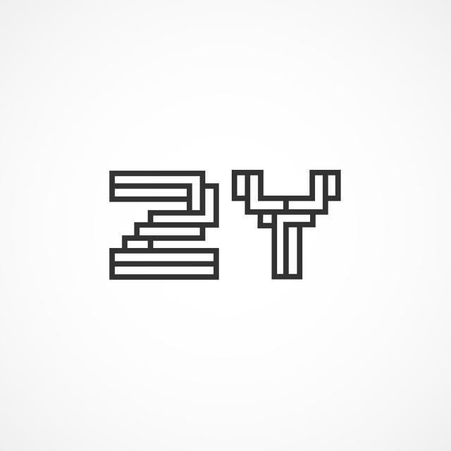 Zy Logo - Initial Letter ZY Logo Template Template for Free Download on Pngtree