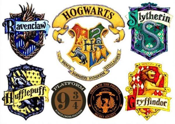 Harry Potter Logo - Harry Potter Logos Temporary Tattoo