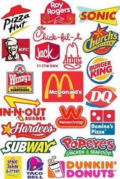 Red Yellow Blue Logo - Fast Food Outlets Having Red And Orange As Their Logo And Interior ...