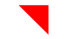 Right Triangle Red Logo - Code Daily - Tutorial - The Shapes of React Native
