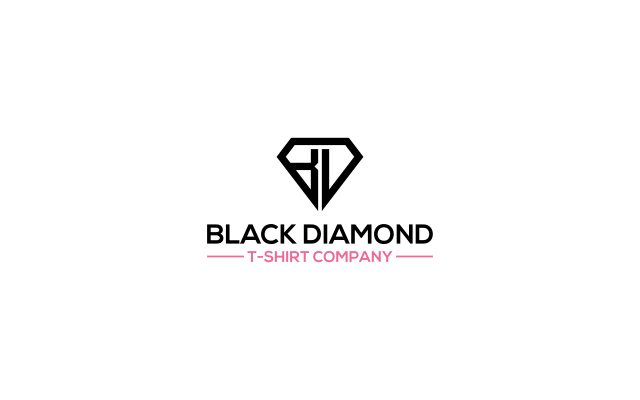 Diamond T Logo - Black Diamond T Shirt Company Logo