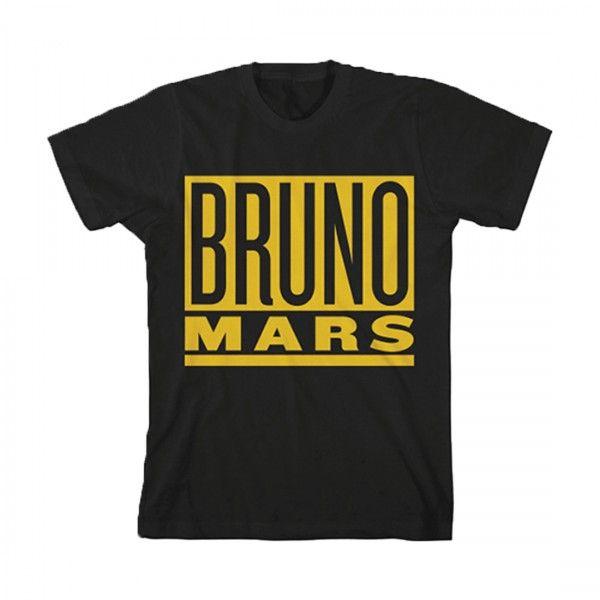Bruno Mars Logo - Bruno Block T Shirt