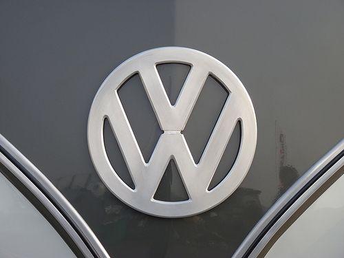 Volkswagen Bus Logo - VW Bus - Aluminium Logo - a photo on Flickriver