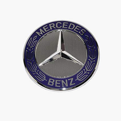 Mercedes Logo - Mercedes Benz Hood Star Emblem Badge: Amazon.in: Car