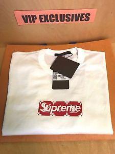 All Rare Supreme Box Logo - Louis Vuitton X Supreme Box Logo Boho T Shirt Monogram Red White