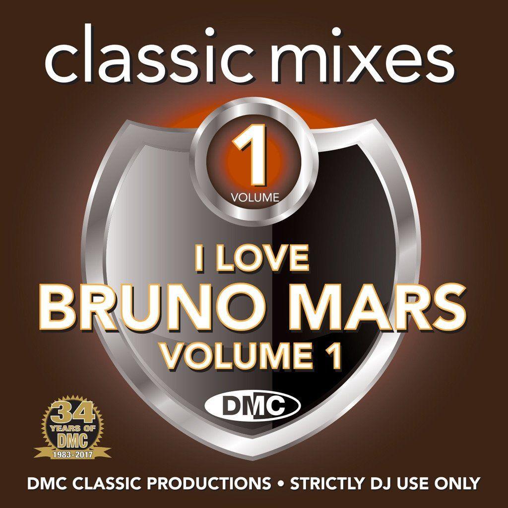 Bruno Mars Logo - DMC Classic Mixes I Love Bruno Mars Vol 1 – Session Music