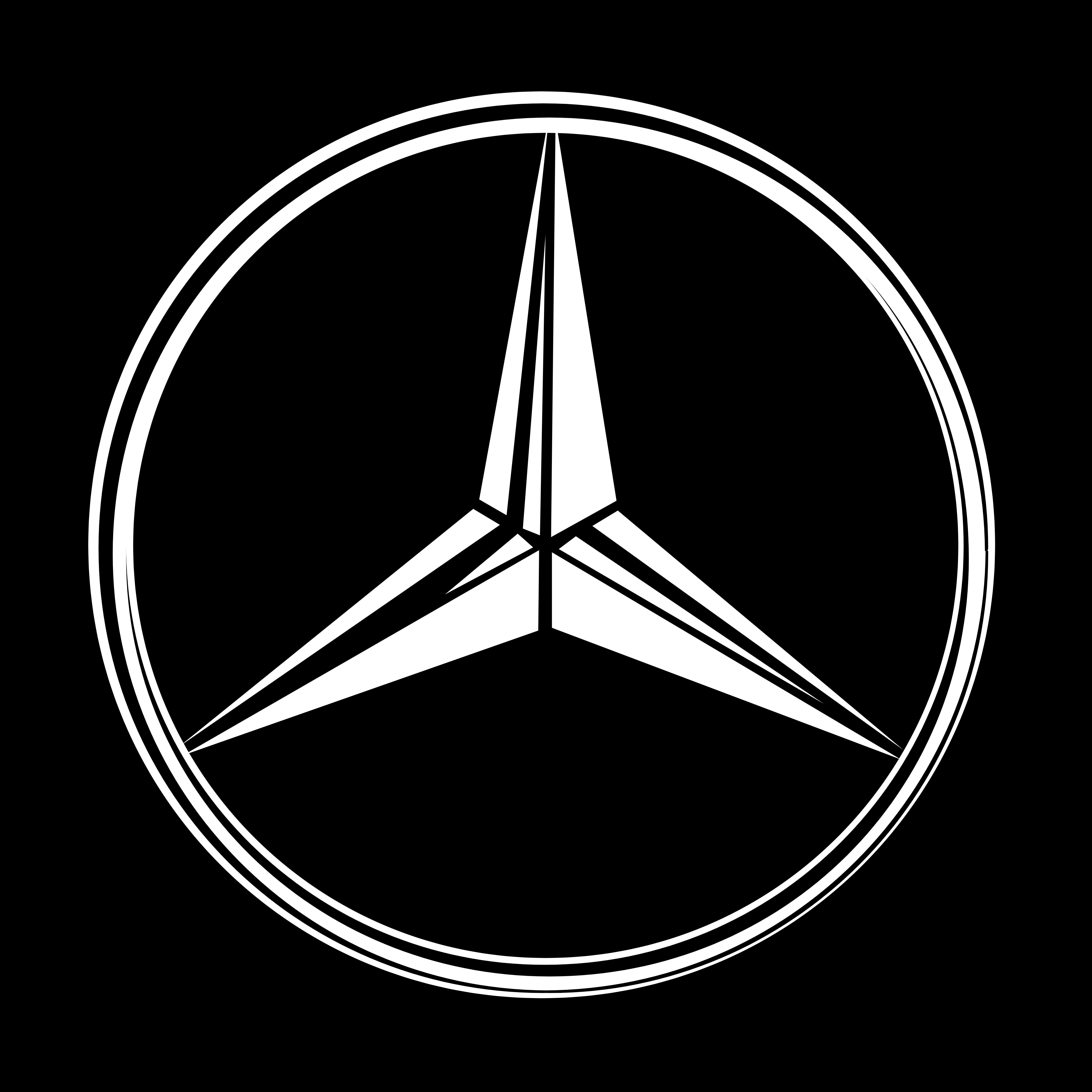 Benz Black Logo - Mercedes-Benz – Logos Download
