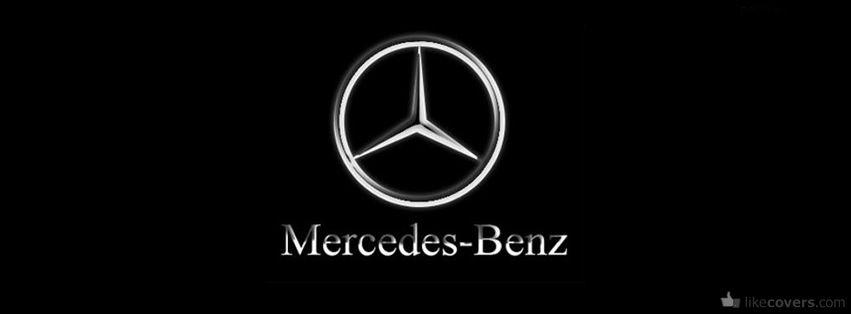 Benz Black Logo - Simple Mercedes Benz Logo Black Facebook Covers