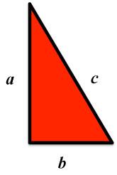 Right Triangle Red Logo - James A. Garfield: The Presidential Pythagoras
