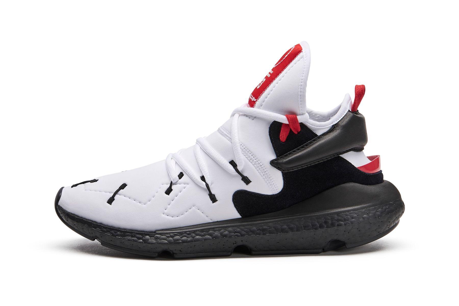 White and Red Y Logo - Y 3 Drops Kusari II Model For Fall Winter 2018
