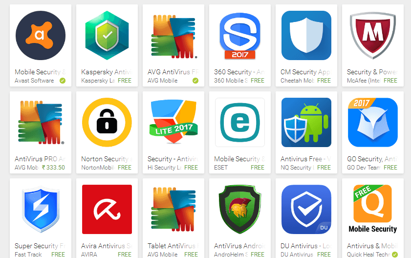 Antivirus App Logo - Most popular Antivirus application for android | acceptlive