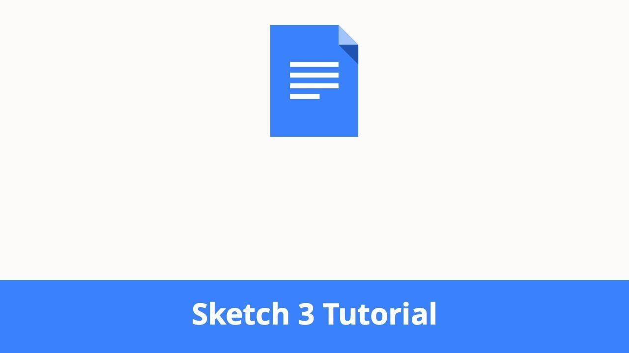 Docs Icon Logo - Sketch 3 Tutorial - Create Google Docs Icon - YouTube