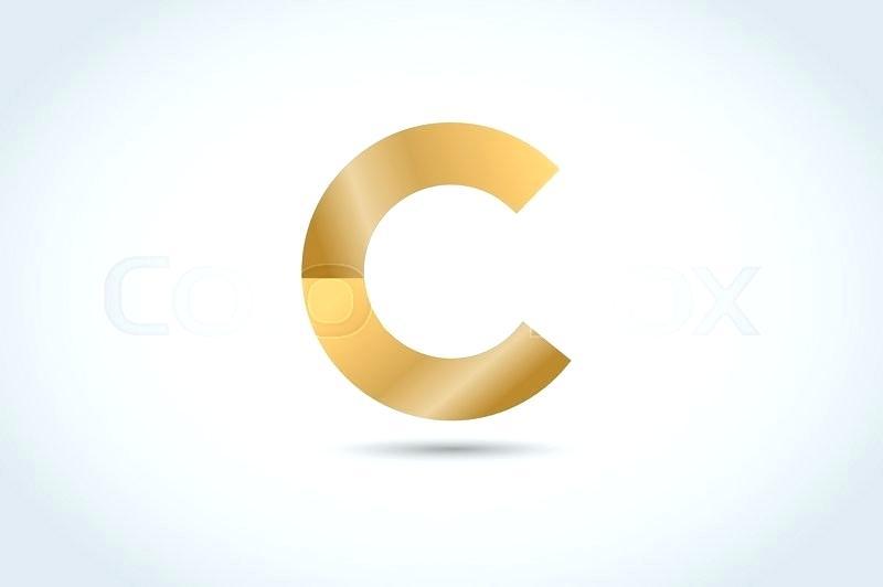 Docs Icon Logo - C Line Com Template C Letter Vector C Logo Icon Template Stock