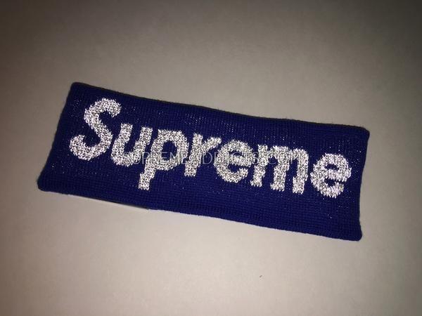Royal Blue Supreme Logo - Supreme / New Era Reflective Headband - Royal Blue – SUPREME ADDICTS