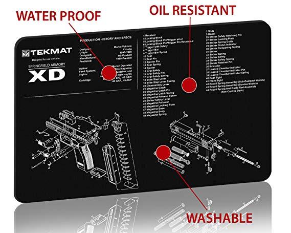 Springfield Armory XDS Logo - Amazon.com : TekMat Springfield Armory XD Cleaning Mat / 11 x 17 ...