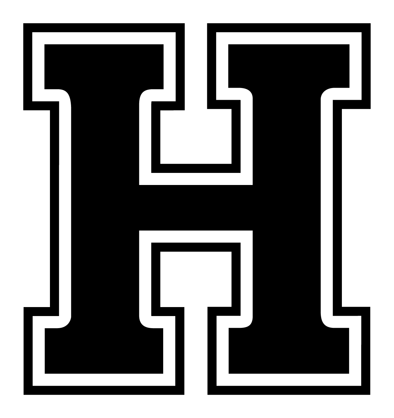Blue and White with Orange Logo - Downloadable Athletics Logos | Hope College