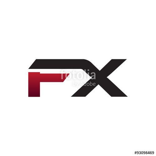 FX Logo - Modern Initial Logo FX Stock Image And Royalty Free Vector Files