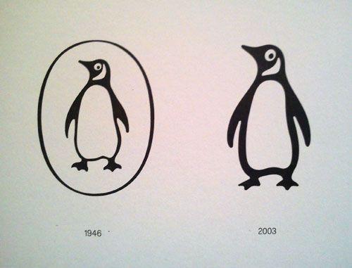 Penguin Books Logo - Penguin logo evolution, 1935–present. Logo Design Love