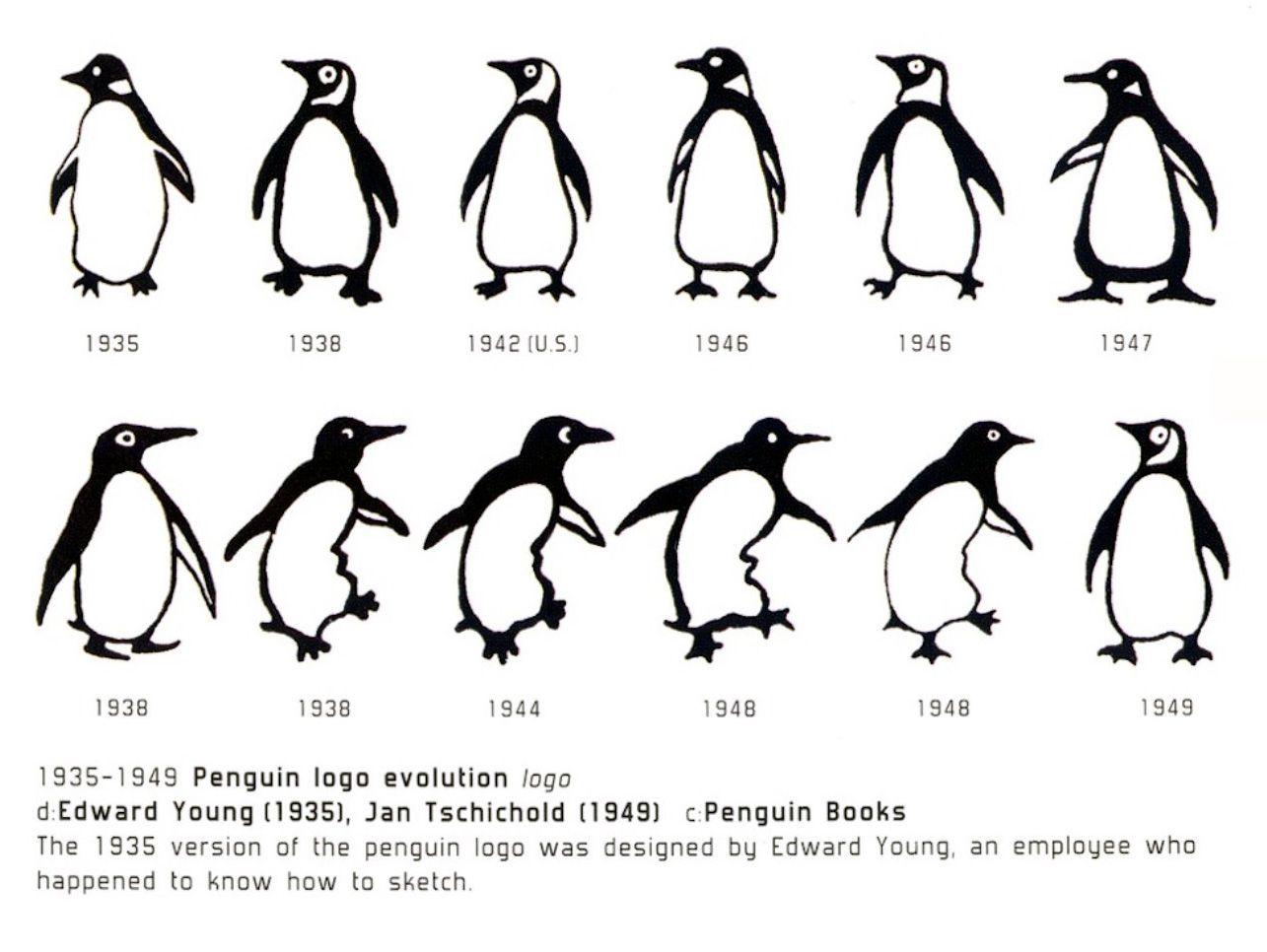 Penguin Books Logo - Classic Logos: Penguin (1935) - MOTH and RUST