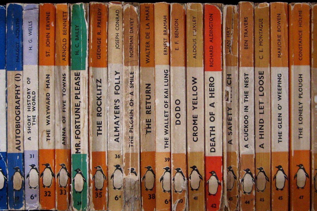 Orange Penguin Logo - The charming march of the Penguin Books logo - Vox