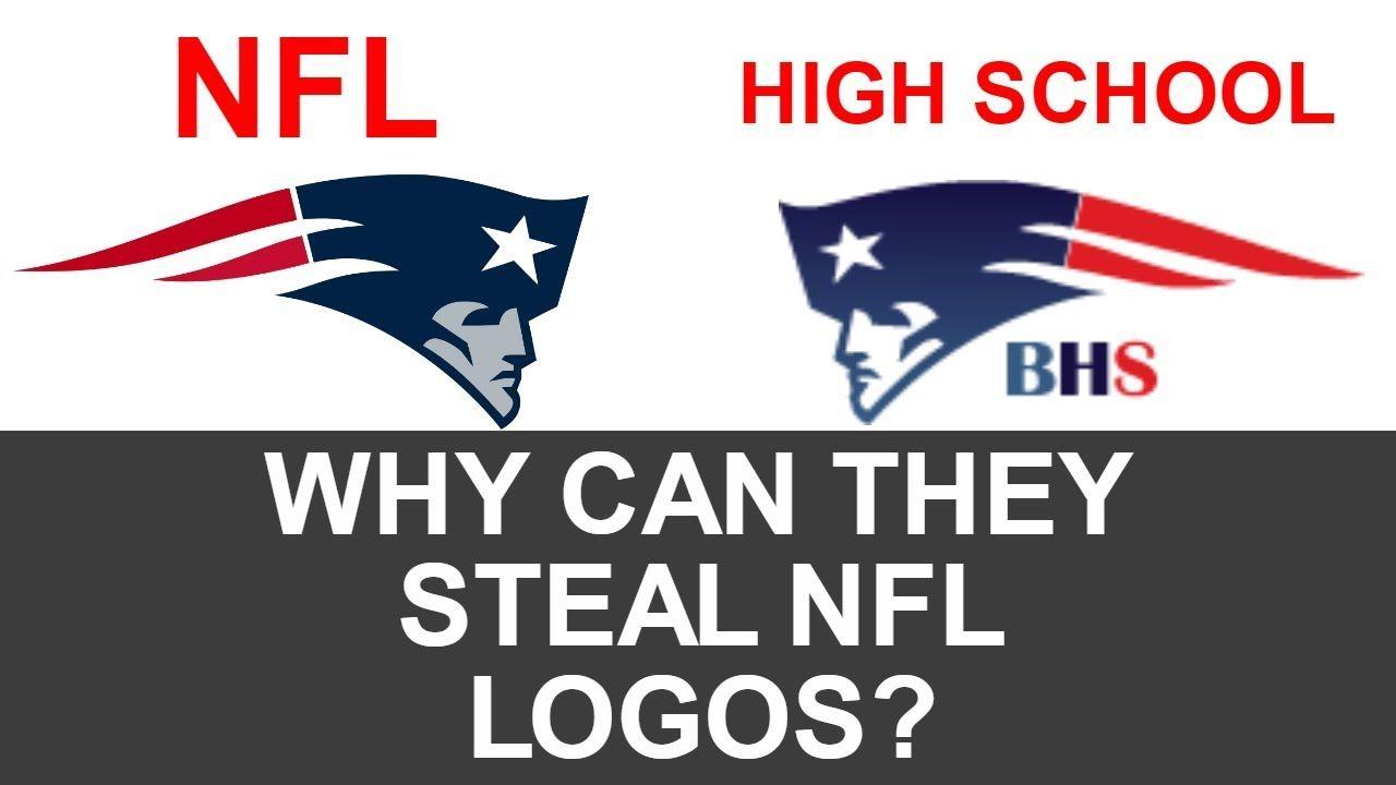High School Logo - Why Can High Schools Steal NFL Logos? - YouTube
