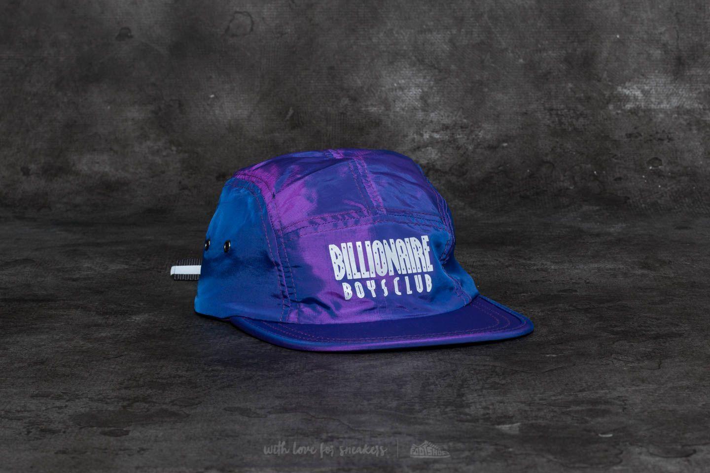 Billonaire Boys Club Logo - Billionaire Boys Club Reflective Logo 5 Panel Cap Purple | Footshop